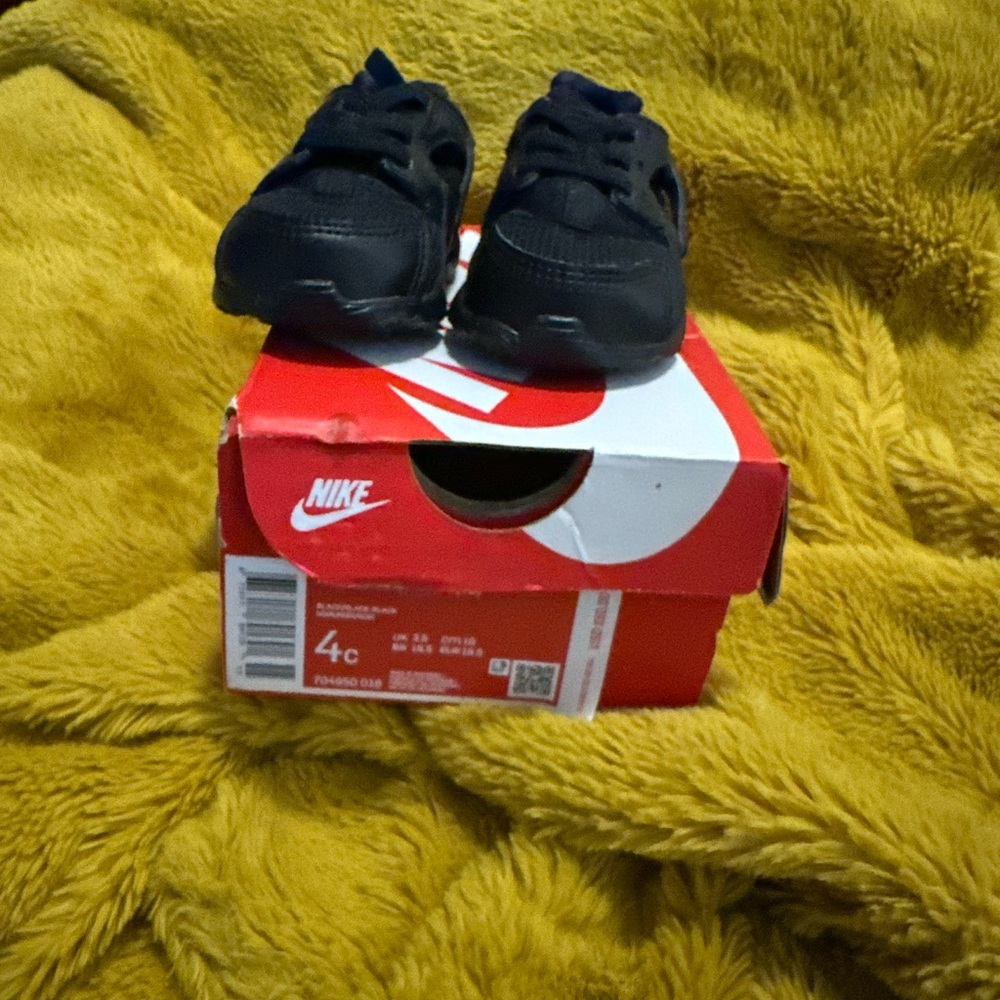 Nike Huaraches Kids Black Sneakers